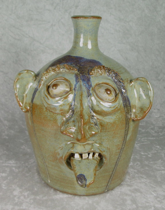 Fletcher Starbuck Pottery Grotesque Face Jug