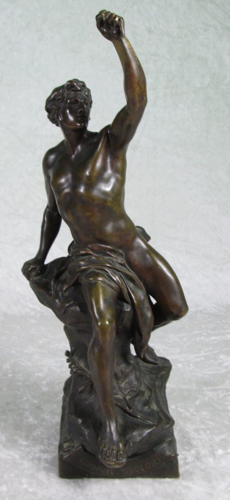 Emile Louis Picault Bronze Sculpture "Honor Victori"