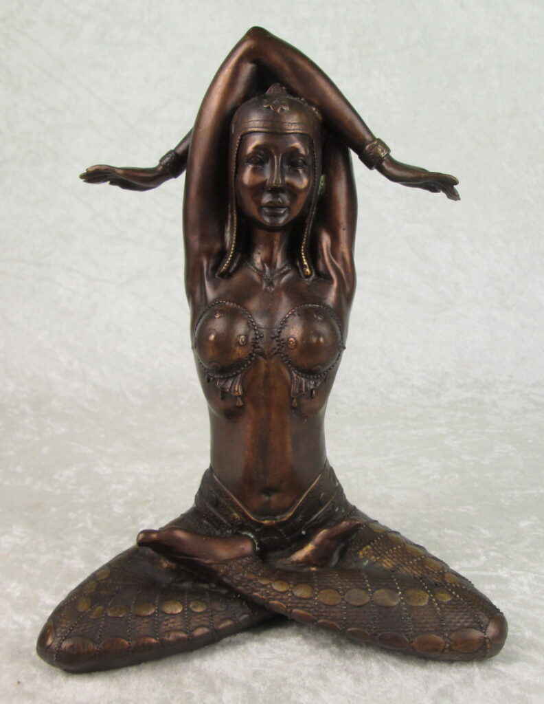 Art Deco Cast Bronze Civa (Shiva) Figurine after Demetre H. Chiparus