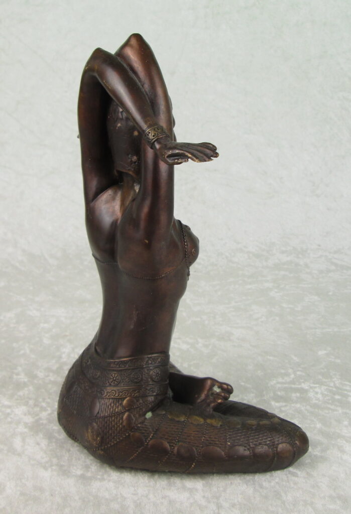 Art Deco Cast Bronze Civa (Shiva) Figurine after Demetre H. Chiparus