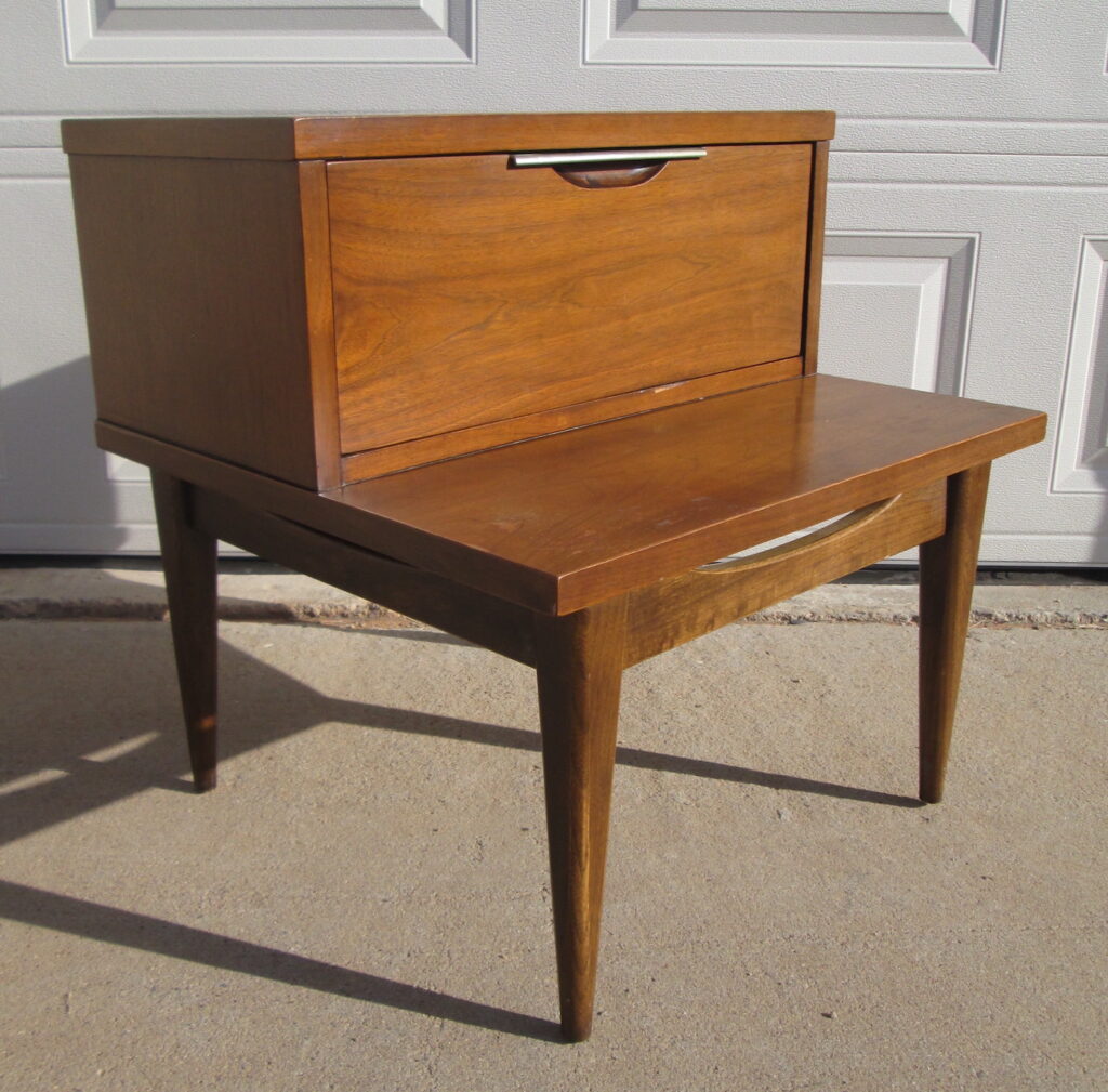 Vintage Mid Century Modern Kent Coffey Tableau Nightstand